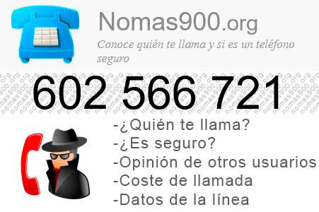 Teléfono 602566721