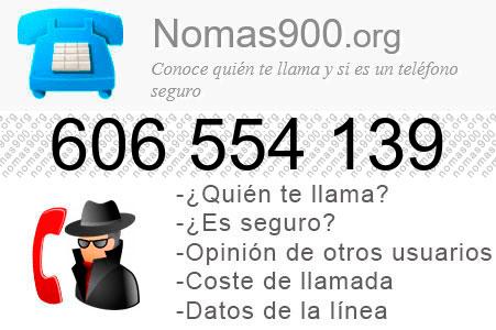 Teléfono 606554139