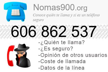 Teléfono 606862537