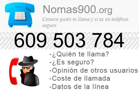 Teléfono 609503784