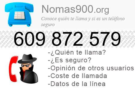 Teléfono 609872579