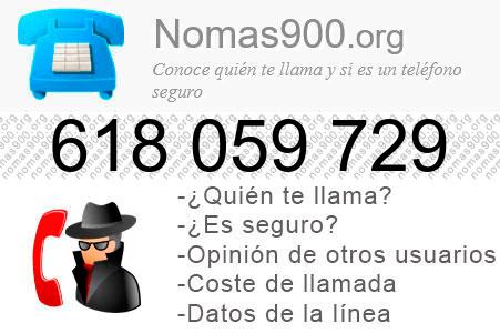 Teléfono 618059729