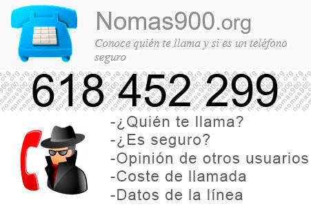 Teléfono 618452299