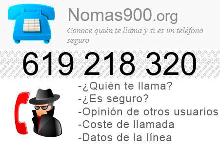 Teléfono 619218320