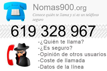 Teléfono 619328967