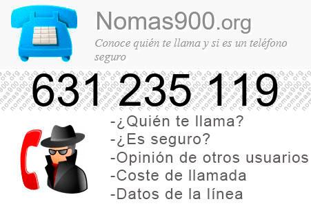 Teléfono 631235119