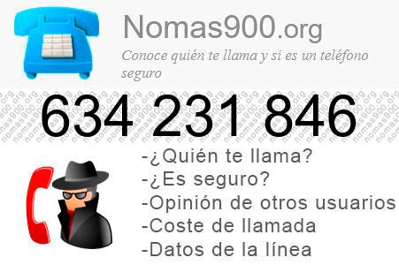 Teléfono 634231846