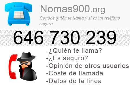 Teléfono 646730239