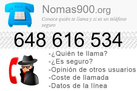 Teléfono 648616534