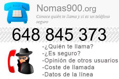 Teléfono 648845373