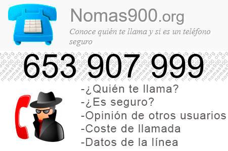 Teléfono 653907999