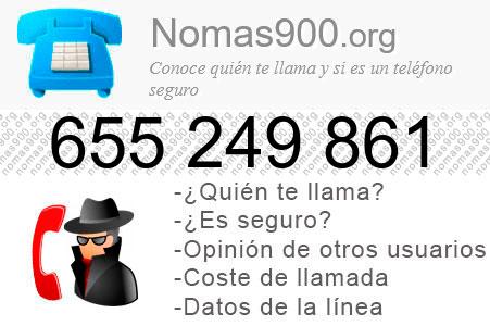 Teléfono 655249861