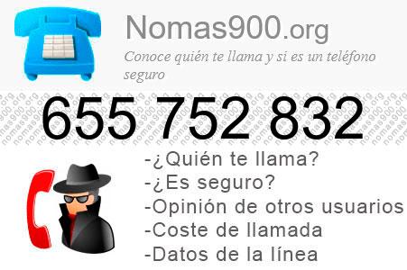 Teléfono 655752832
