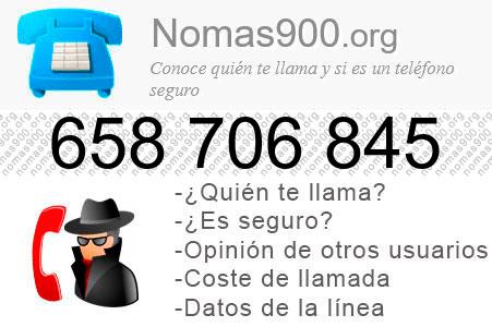 Teléfono 658706845