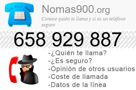 Teléfono 658929887