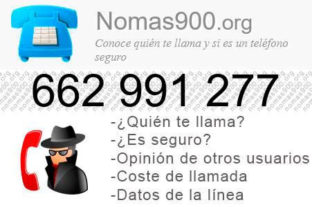 Teléfono 662991277