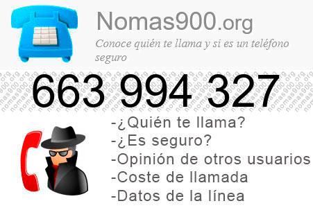 Teléfono 663994327