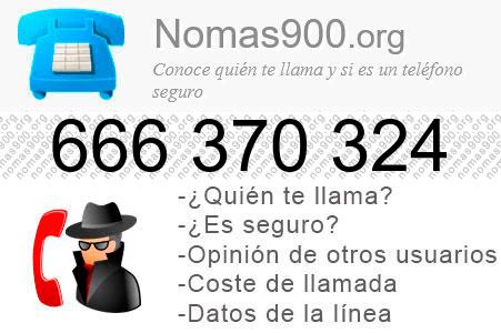 Teléfono 666370324