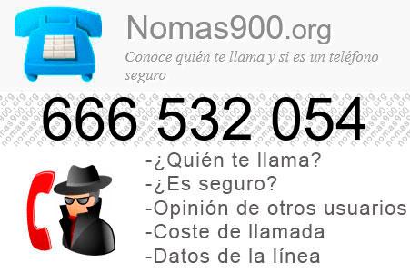 Teléfono 666532054