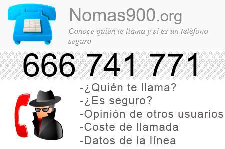 Teléfono 666741771