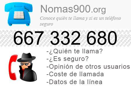 Teléfono 667332680