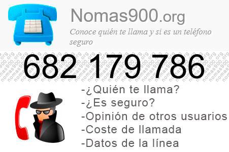 Teléfono 682179786