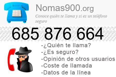 Teléfono 685876664