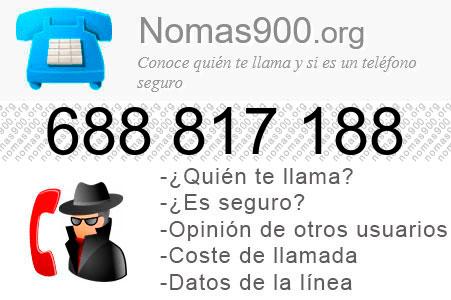 Teléfono 688817188