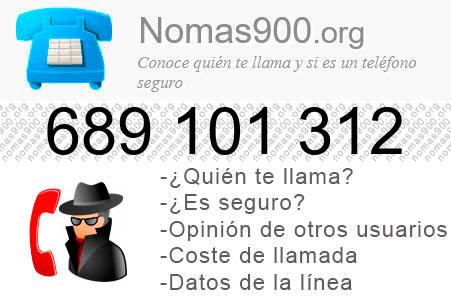 Teléfono 689101312