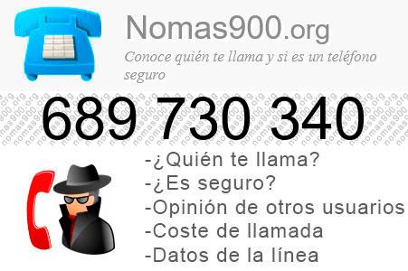 Teléfono 689730340