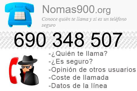 Teléfono 690348507