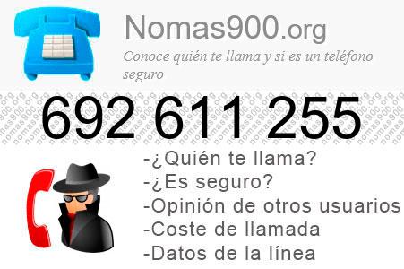 Teléfono 692611255