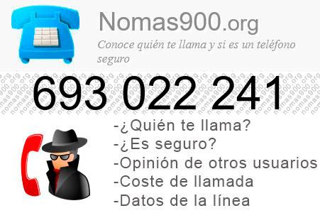 Teléfono 693022241