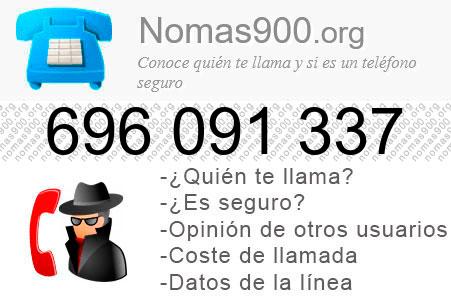 Teléfono 696091337