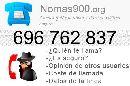 Teléfono 696762837