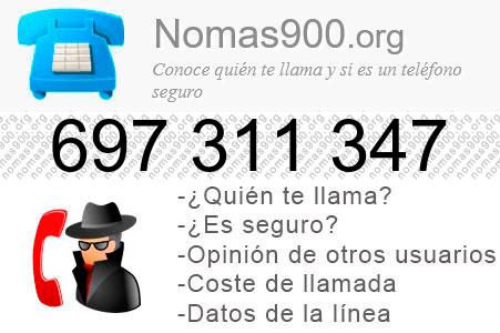 Teléfono 697311347