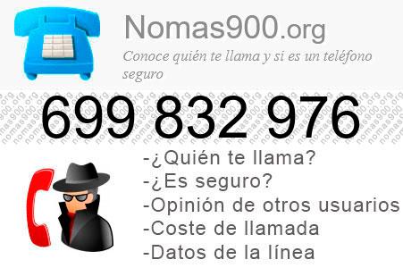 Teléfono 699832976