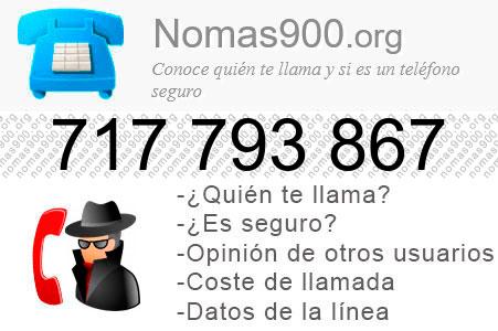 Teléfono 717793867