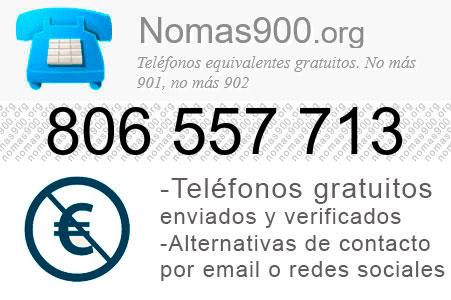 Teléfono 806557713