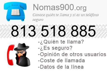 Teléfono 813518885