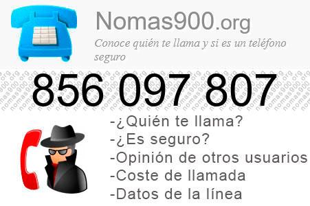 Teléfono 856097807