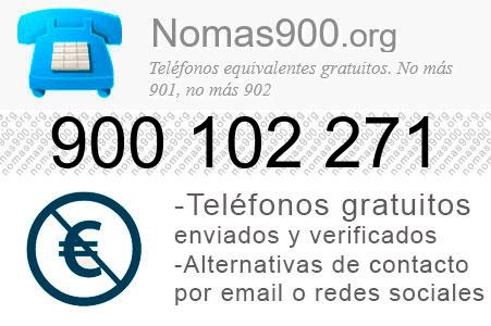 Teléfono 900102271