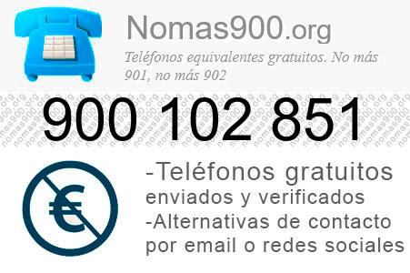 Teléfono 900102851