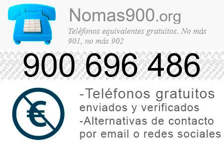 Teléfono 900696486