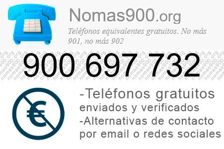 Teléfono 900697732