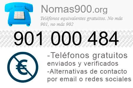 Teléfono 901000484