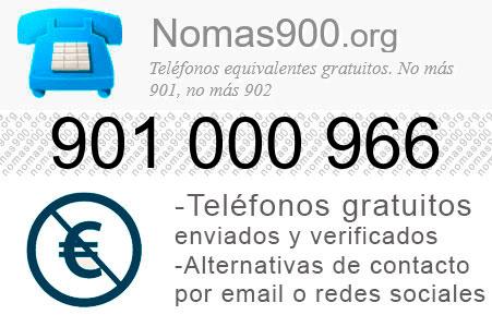 Teléfono 901000966