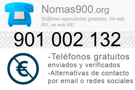 Teléfono 901002132