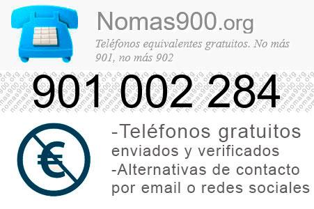 Teléfono 901002284