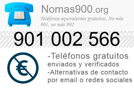 Teléfono 901002566